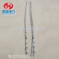 Pre-twisted submarine optical cable pre-twisted wire extended 2m frame solid pre-twisted wire tension clamp power fixture