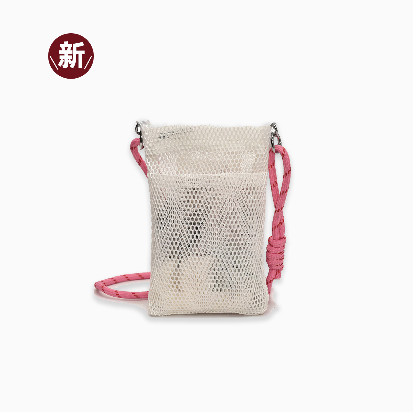 Muji Xin Zhilei в японском стиле с такой же сетчатой сумкой для мобильного телефона, летняя маленькая сумка-ранец, легкая сетчатая сумка для смены ключей на одно плечо