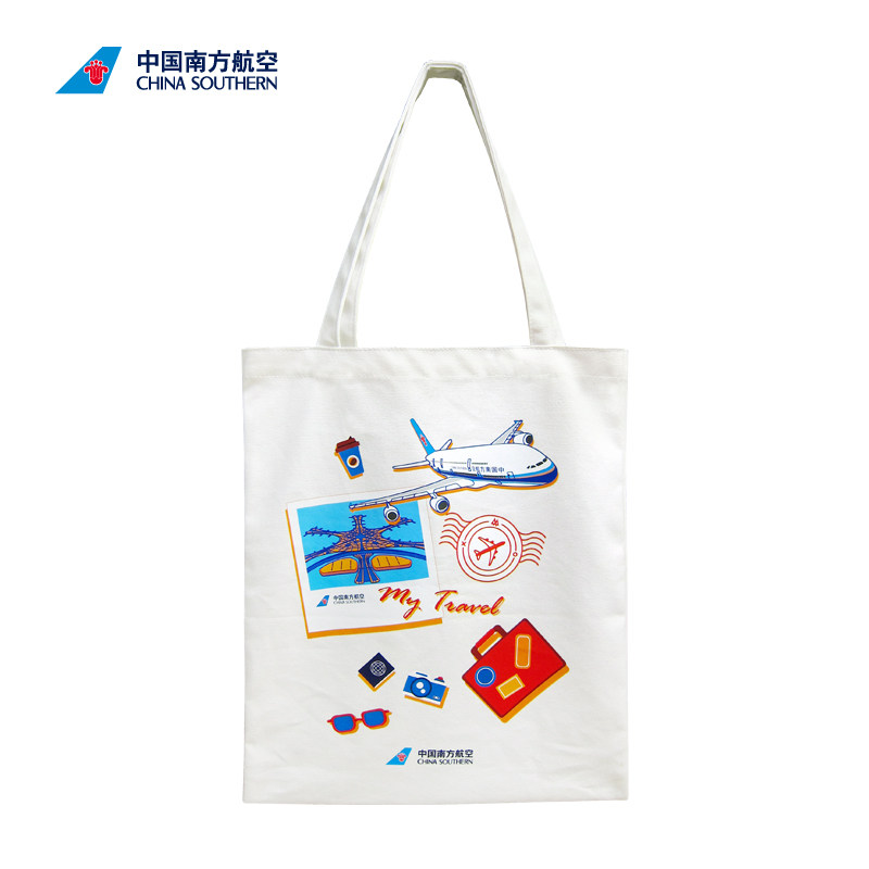 South Airways Beijing Daxing Airport themed canvas bag portable environmentally friendly bag creative business gift souvenir