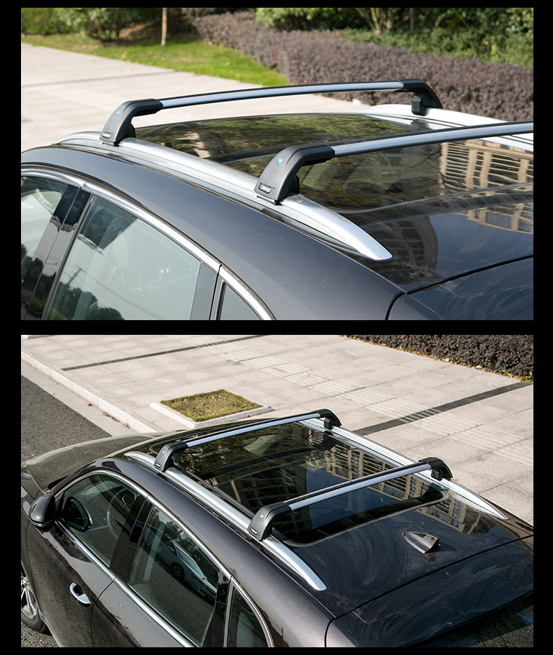 Baowo bx7 bx5 giá hành lý bx7 chuyên dụng thanh ngang hợp kim nhôm giá đỡ hành lý lưu trữ khoang hành lý - Roof Rack giá để đồ trên nóc xe ô tô