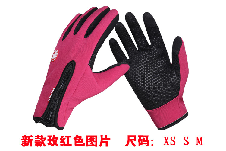 Sản phẩm mới Hoạt động màn hình cảm ứng WINDSTOPPER Găng tay thể thao ngoài trời trượt tuyết đi găng tay chống gió để giữ ấm - Găng tay găng tay trượt tuyết