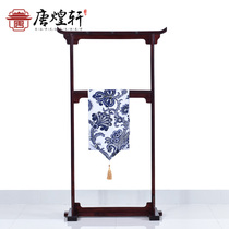 Redwood Furniture Zambian blood sandalwood coat rack bedroom solid wood hanger Chinese bag rack