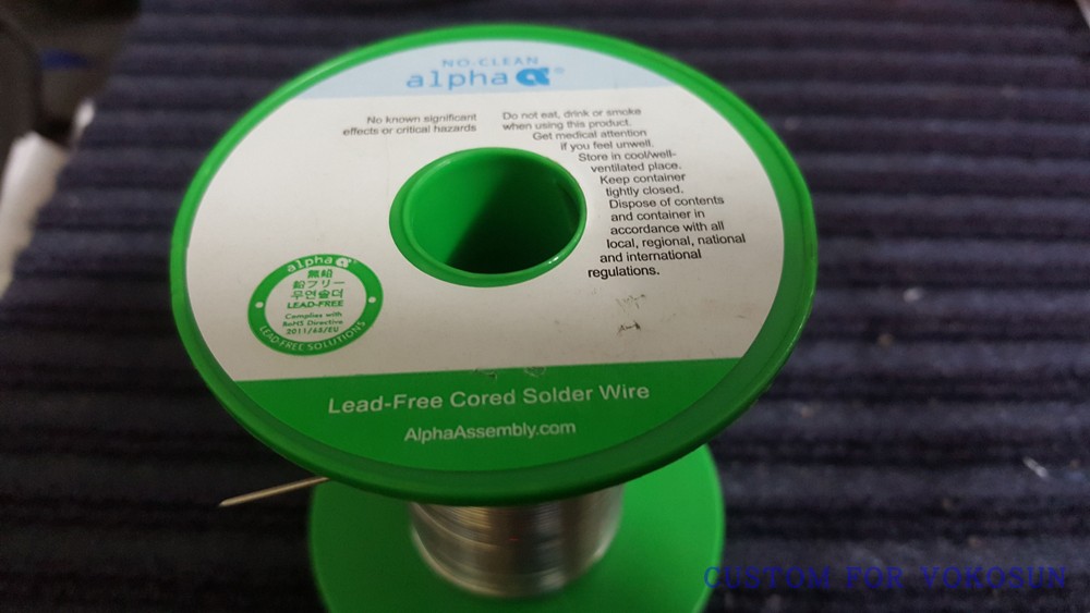 American ALPHA with silver soldering tin fever soldering tin 1 02mm