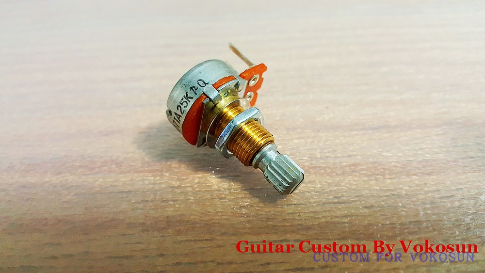 EMG Electric Guitar Active Line Potentiometer 25K Electric Guitar Retrofit Upgrade Replacement