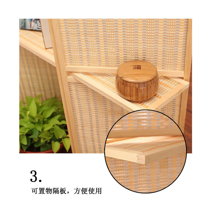 Tre màn hình khách sạn vách ngăn cửa Trung Quốc di động màn hình gấp nhà hàng phòng ngủ văn phòng màn hình phân vùng - Màn hình / Cửa sổ vách ngăn phòng khách gỗ tự nhiên