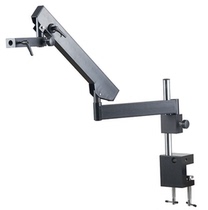 Microscope rocker arm column Clip-on universal bracket Long arm curved arm bracket Swing around with A3 bracket