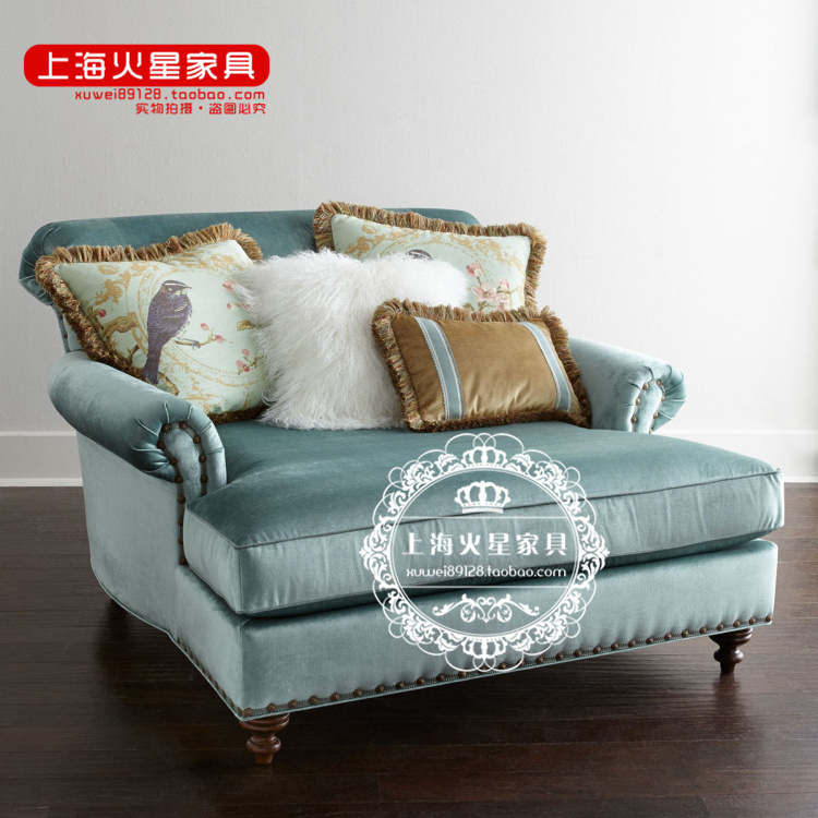 American Countryside Cloth Art Single Sofa Chair your Princess Lying Chair Eurostyle Method Your Courteslate tatami Princess Sofa