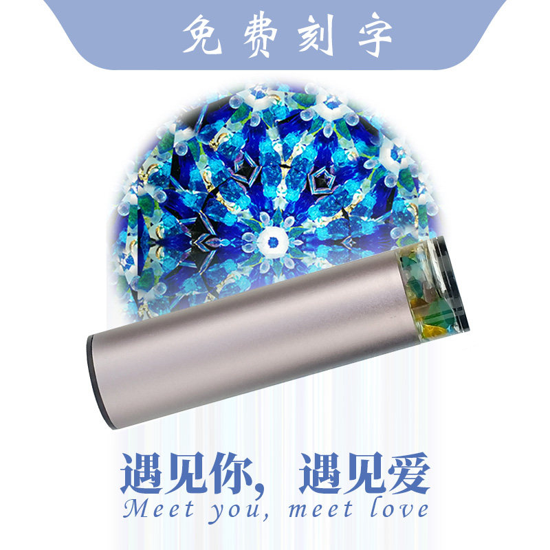 Children's science experiment kaleidoscope magnifying telephoto prism DIY homemade nostalgic toy primary school birthday gift