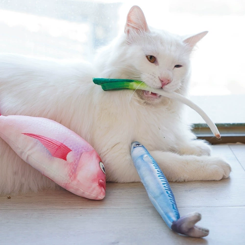 Реалистичная игрушка, мятная подушка, кот