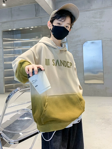 Детская весенняя летняя одежда, осенняя толстовка для мальчиков, подходит для подростков