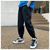 Childrens clothes boy Spring loaded pants Spring and autumn style 2024 new sports Spring CUHK Tong Wei pants boy long pants tide