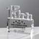 Crystal Trophy Company Anniversary Celebration Commemorative Number 123510 Ten Outstanding Employees Annual Meeting Award Commemorative Gift
