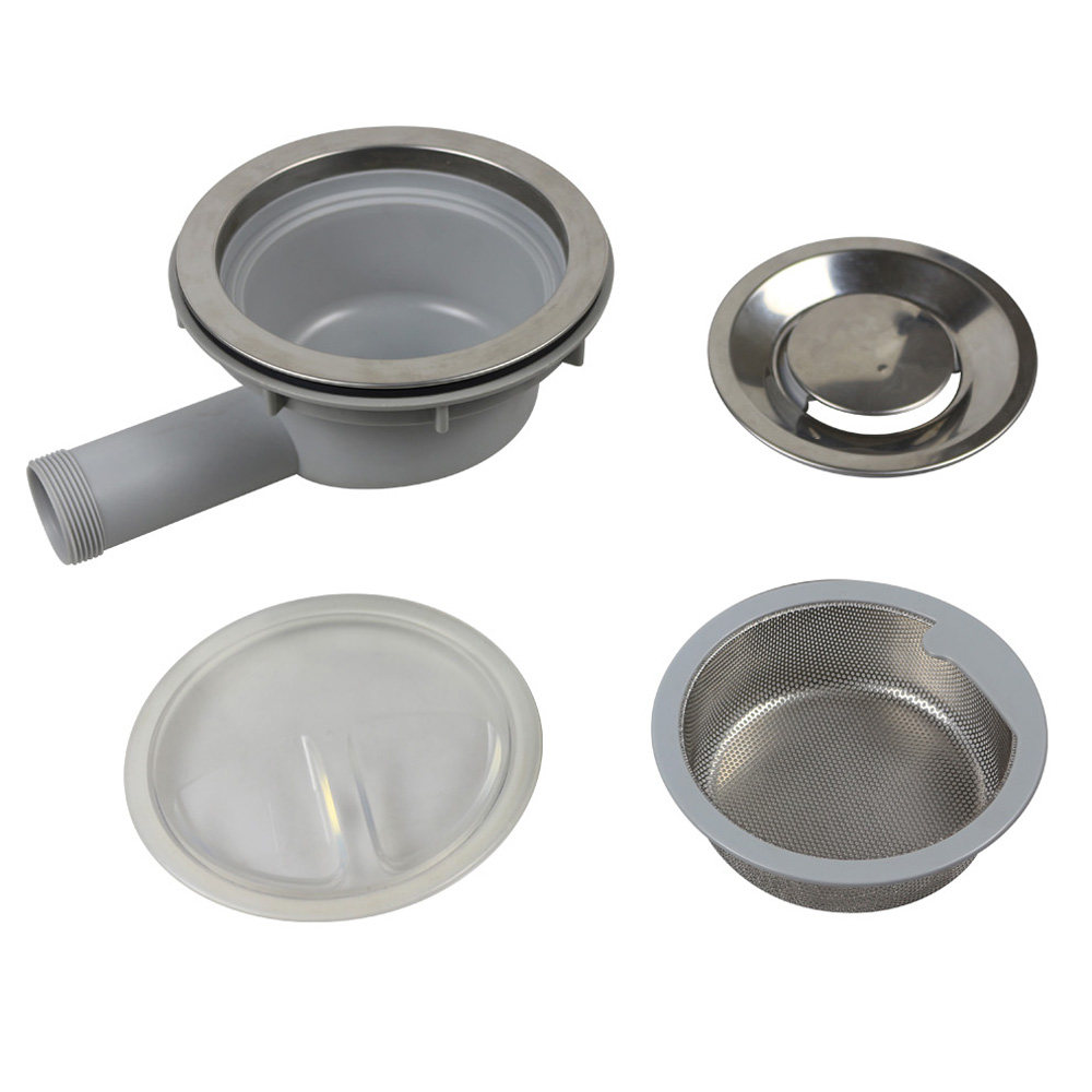 Kitchen sink drainer side drain water basket 180mm diameter