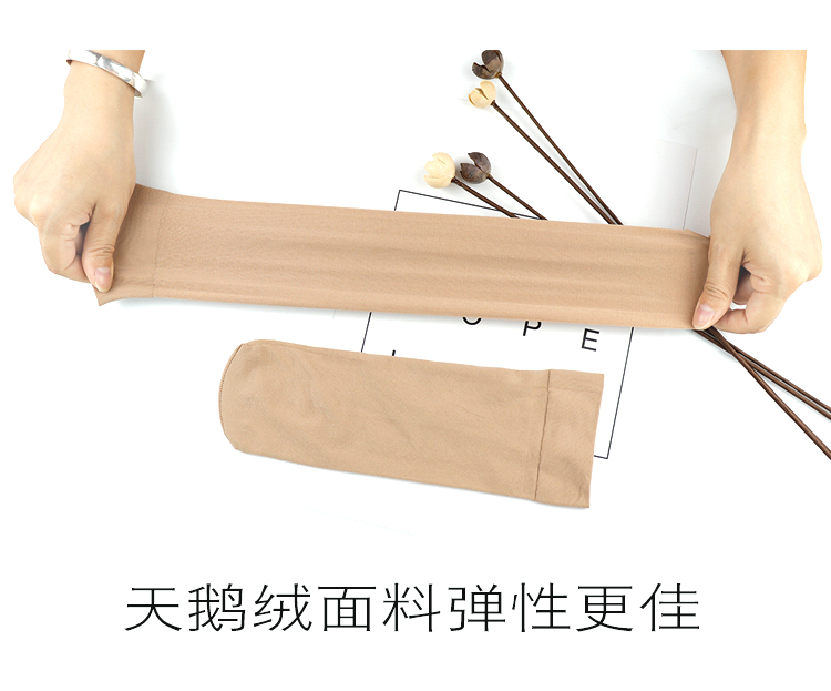 Vớ ngắn nữ 10 đôi mùa xuân và mùa thu mùa đông dày nhung unisex cao co giãn lỏng miệng màu đen vớ màu thịt quần tất cho bé gái
