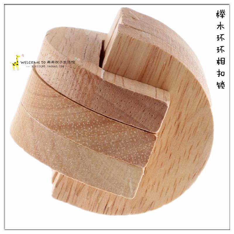 Người lớn mở khóa đồ chơi bằng gỗ lồng vào nhau khóa liên động Khóa Luban khóa phát triển trí tuệ đào tạo hỗ trợ giảng dạy khoa học đồ chơi thông minh