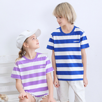 Modal boys short sleeve T-shirt 2021 cotton CUHK summer loose half sleeve boys T-shirt children summer