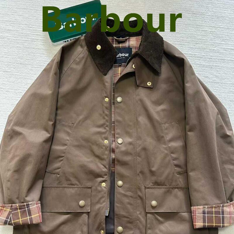 In-Stock Japanese Barbour X Freak Store Collaboration Unisex Wax-Free Autumn/Winter Jacket
