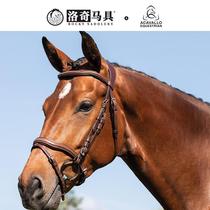 Italian Acavallo cowhide leather brown equestrian sports lodge harness 8218089