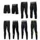 Men's Compression Leggings for Sports, Basketball, High Elasticity, Compression Pants, Running Training, Quick-Drying Fitness Pants, Tights, Long Pants