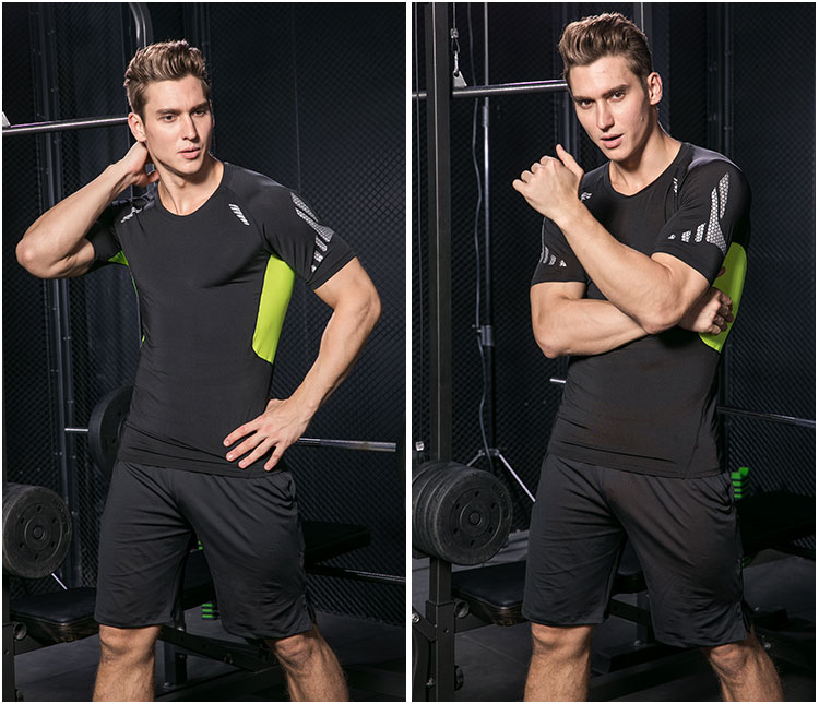 Quần áo thể dục nam chạy quần thể thao vest nhanh khô bóng rổ tập luyện phù hợp với quần áo nén quần thể dục quần áo chạy bộ adidas
