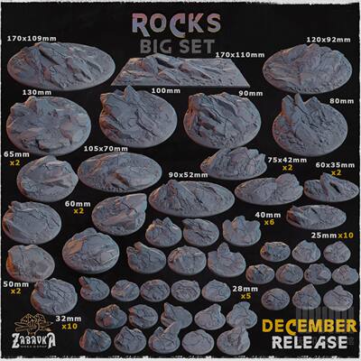 【 Cave Exploration 】 Rock Cave Ruins DND Running Club Board Game Piece DIY Universal Base Model