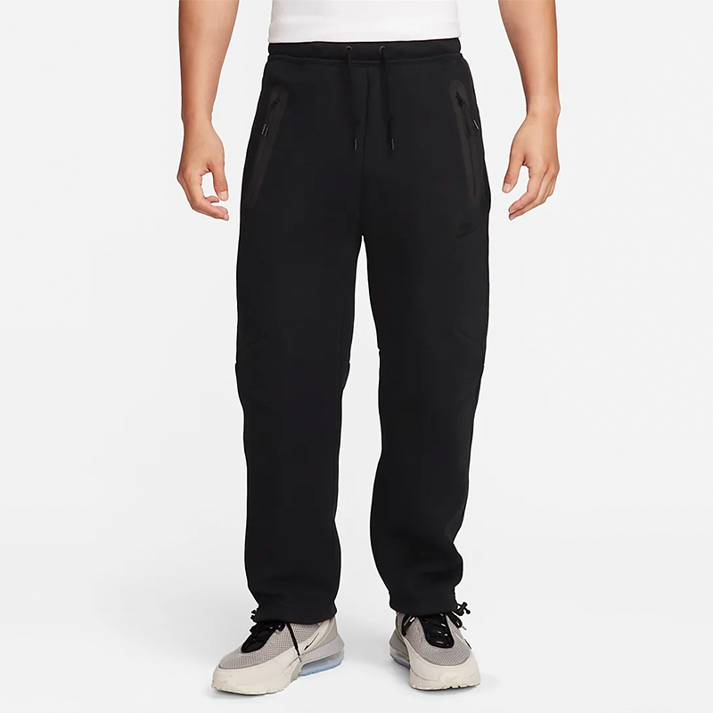 Nike Tech Fleece Men's Straight-Leg Sports Pants Double-Sided Knitted Fb8013-010 222