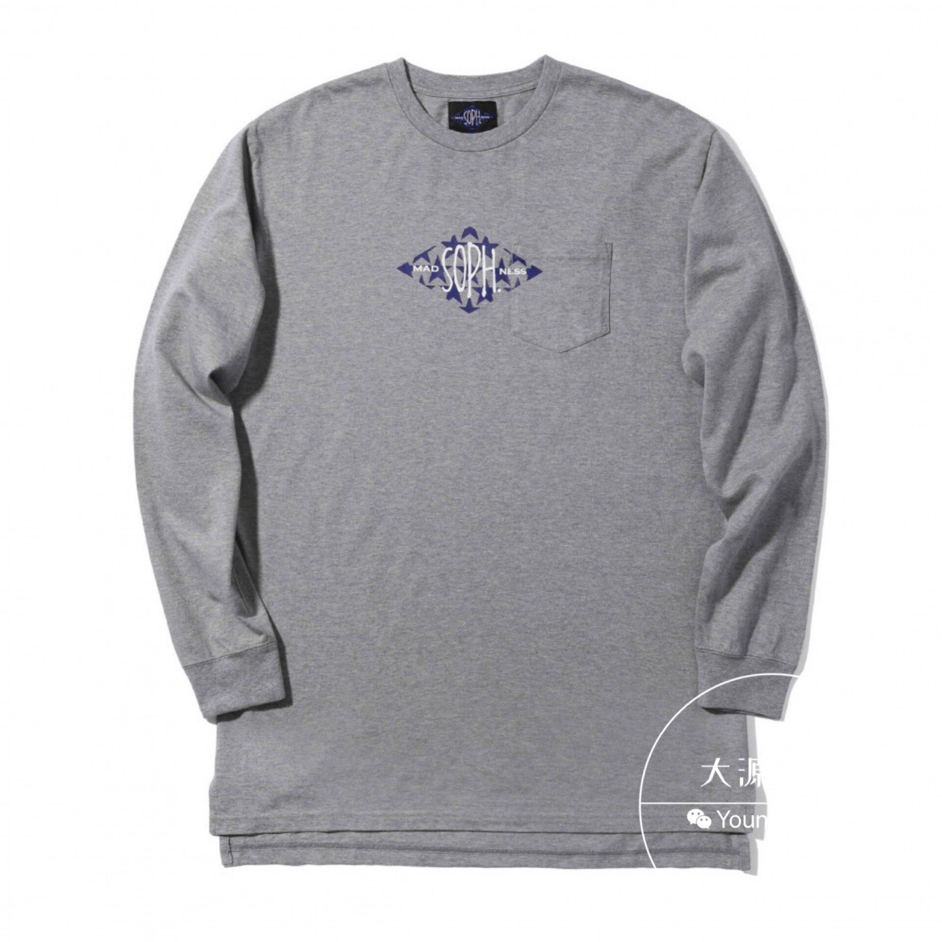 Spot Sophnet X MADNESS LS POCKTEE co-pocket long sleeve T-Le Monte