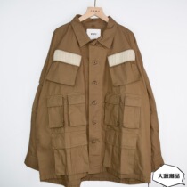 Spot WTAPS MODULAR LS 01 SHIRT COTTON RIPSTOP ten-bag shirt 19AW