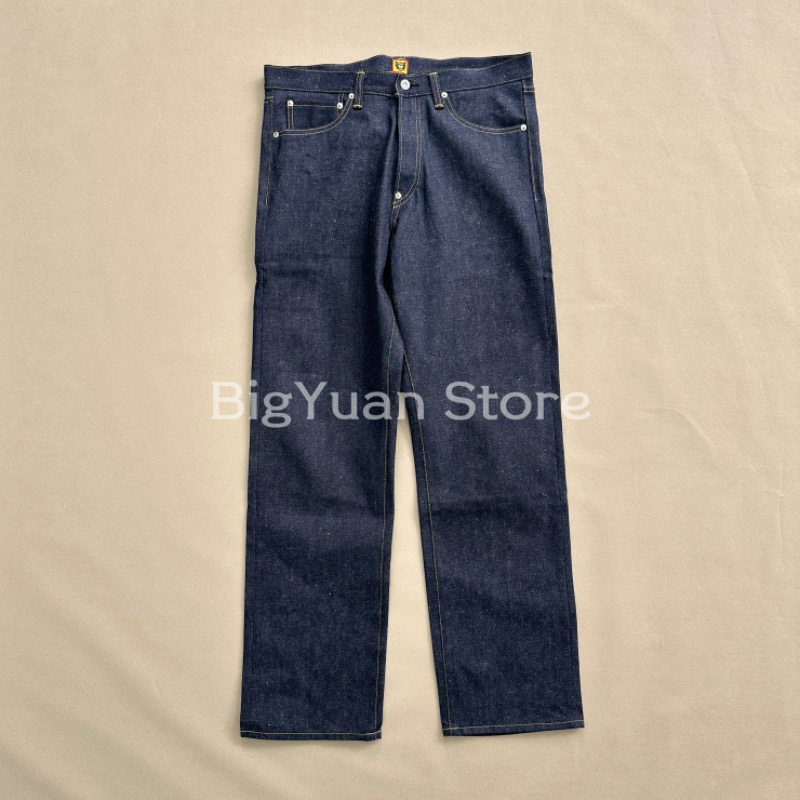 折扣現貨WTAPS BLUES BAGGY TROUSERS COTTON.DENIM 牛仔長褲20aw-淘寶