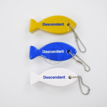 Spot DESCENDANT BUOY FLOATING KEY HOLDER Small Fish Keychain 19SS