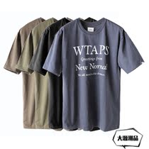 Spot WTAPS SCREEN NEW NORMAL TEE classic letter LOGO short sleeve T-shirt 20SS