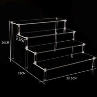Прозрачная четырехслойная длина длины 30 см. Расширенная модель