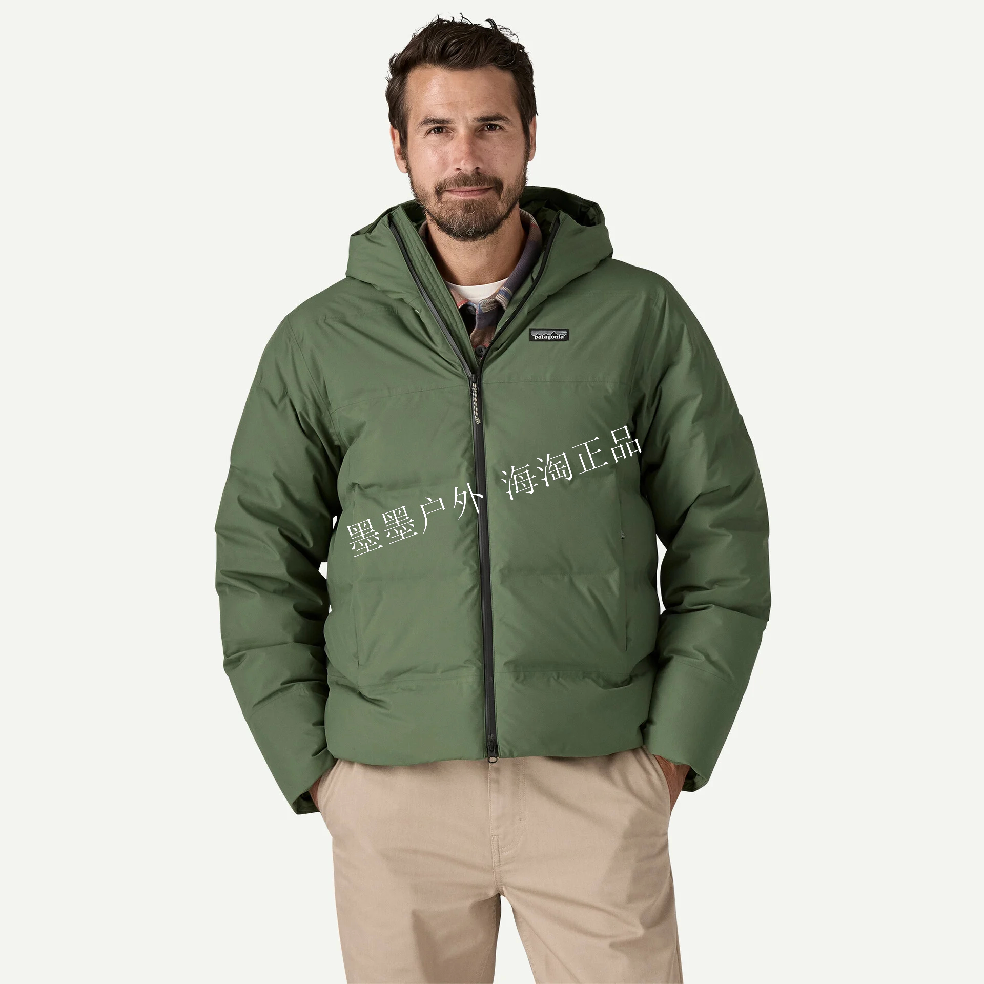 寒冷季节必备，现货巴塔Patagonia Jackson Glacier男厚款防风羽绒服