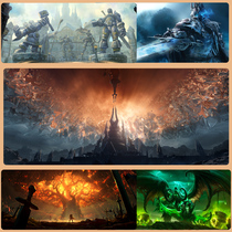 World of Warcraft mouse pad oversized gaming computer table pad wow Illidan boys keyboard pad alliance