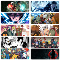 Naruto Anime Mouse Pad Oversized Naruto Kakashi Sasuke Zou Tianxiao Organization Computer Keyboard Desk Pad