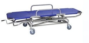 Stainless Steel Rescuing Bed Emergency Bed Stretcher Stretcher With Wheel Folding Stretcher Hospital Emergency Bed