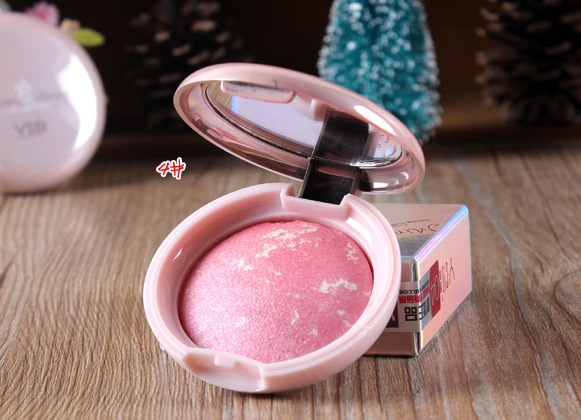 Authentic khuôn mặt mịn màng khoáng YCID của hãng YCID Sửa chữa ánh sáng ngọc trai năng lực đơn sắc rouge bột nở hồng phấn má apieu juicy pang