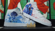 Jiu Yin original painting studio sneakers customized hand-painted Uhibo
