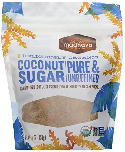 Madhava Coconut Sugar-Blonde-16 oz Madhava coconuts