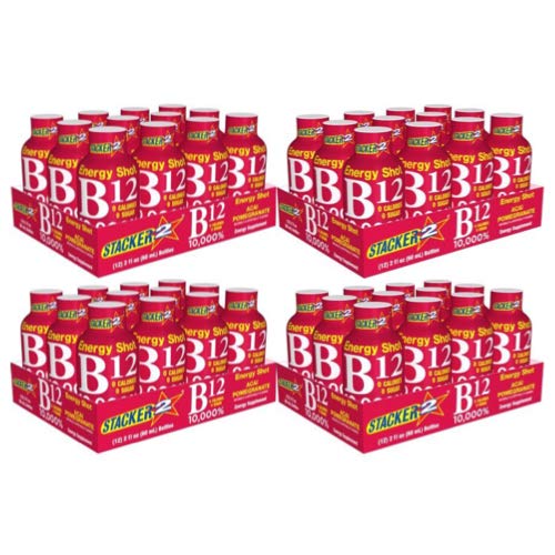 Energy Shot Acai Pomegranate Stacker 2 B12 (2oz