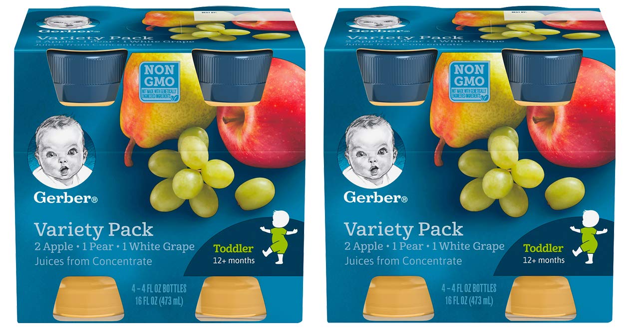 Gerber Juice Fruit Variety (Pack of 2) Gerber Juice