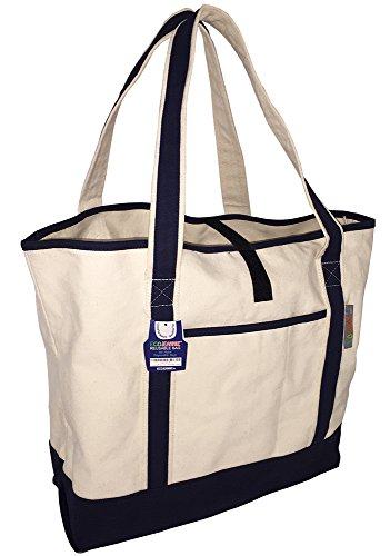 EcoJeannie Super Strong 100% Cotton Canvas Reusable