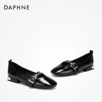 Daphne/达芙妮 Ретро туфли «Мэри Джейн», «мамины туфли» с квадратным носком на плоской подошве, подходят для весны и осени, в стиле балеткор