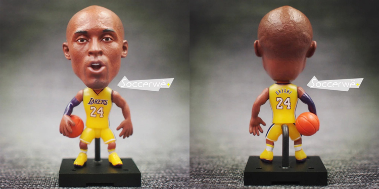 Bóng rổ Kobe Harden James Ou Thư viện ngôi sao sao q phiên bản búp bê trang trí sinh nhật chơi búp bê tay 	quả bóng rổ cao su	