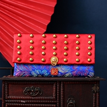 2022 lucky words cloth art red envelope personality creative New Year lucky bag birthday birthday birthday wedding wedding Red Bag bag