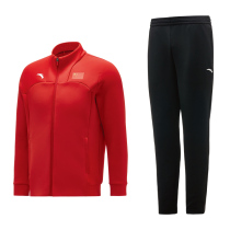Anta National National National Team National Flag Style 2021 Fall New Collar Long Sleeve Sports Suit 45130102