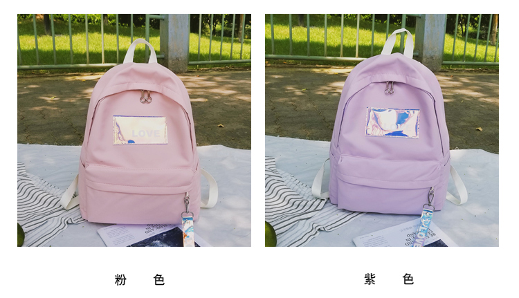 Túi nữ phiên bản Hàn Quốc Harajuku ulzzang học sinh trung học cơ sở học sinh trung học đường phố laser chụp ba lô trong siêu lửa ba lô balo thời trang nam