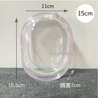 [15cm紫色包（送钥匙扣＋毛球）]