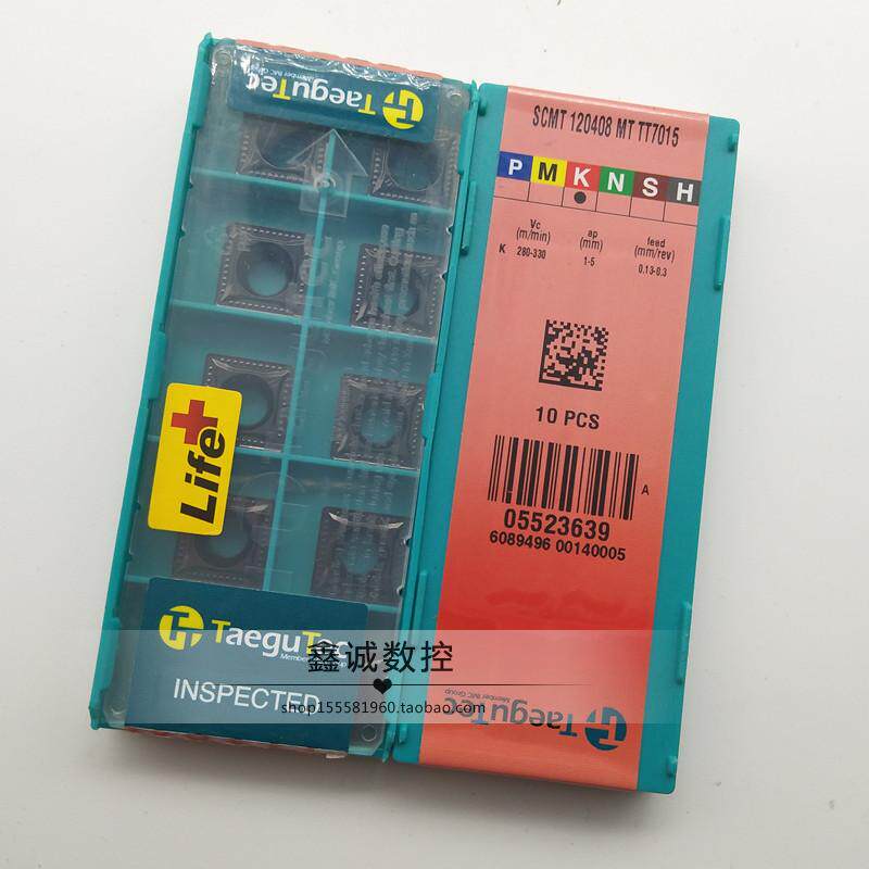 South Korea Taegutec CNC blade SCMT120408MT TT7015