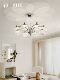 Medieval Bauhaus living room chandelier, post-modern minimalist bedroom lamp, Italian minimalist glass new restaurant hall lamp